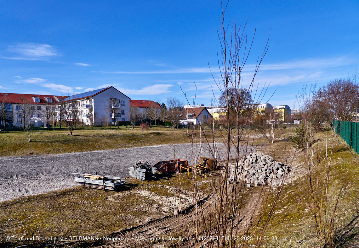 20.20.2023 - der 'verschwundene' Hachinger Bach in Berg am Laim